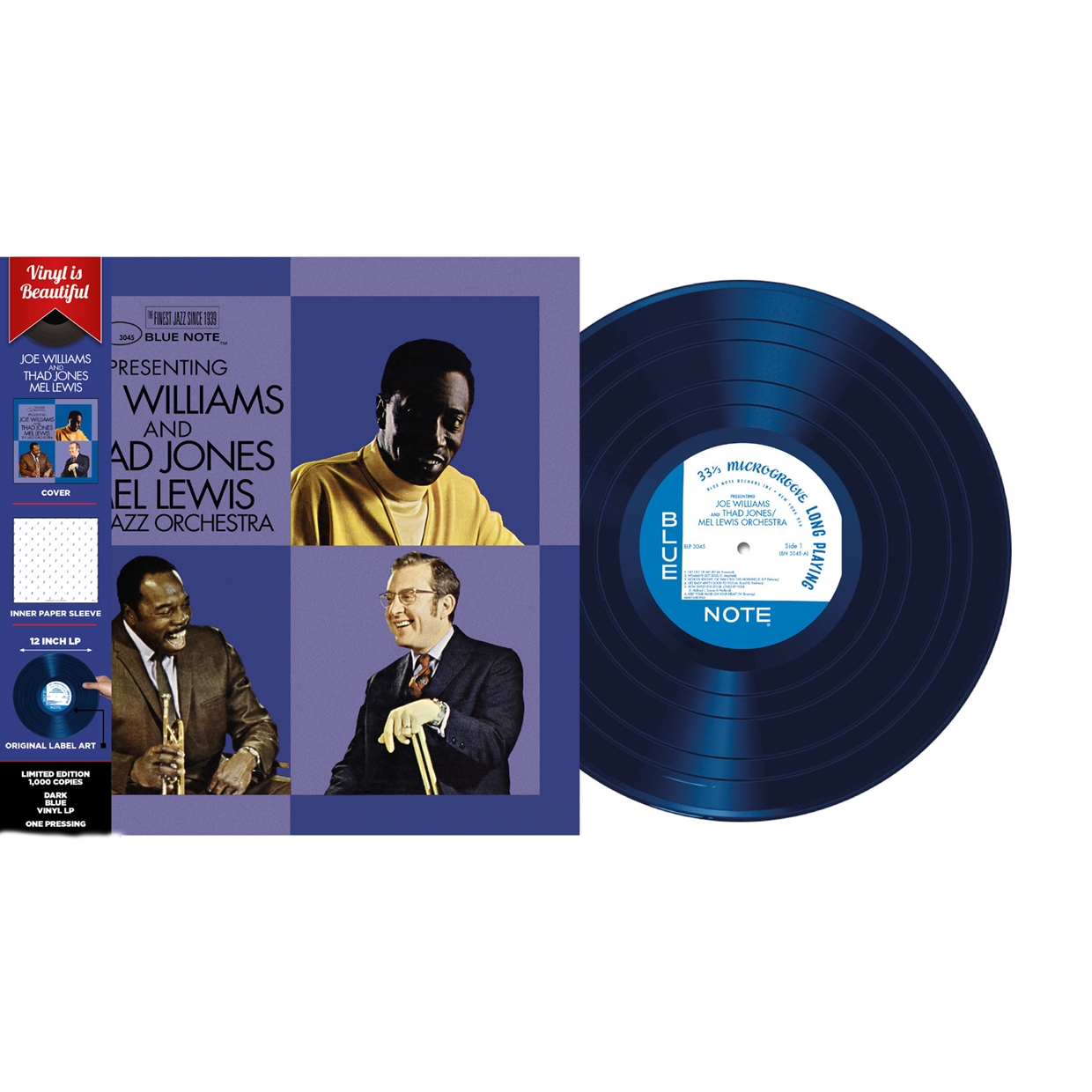 Joe Williams/Thad Jo - Presenting - Vinyl Record 12 Album Coloured Vin image 1