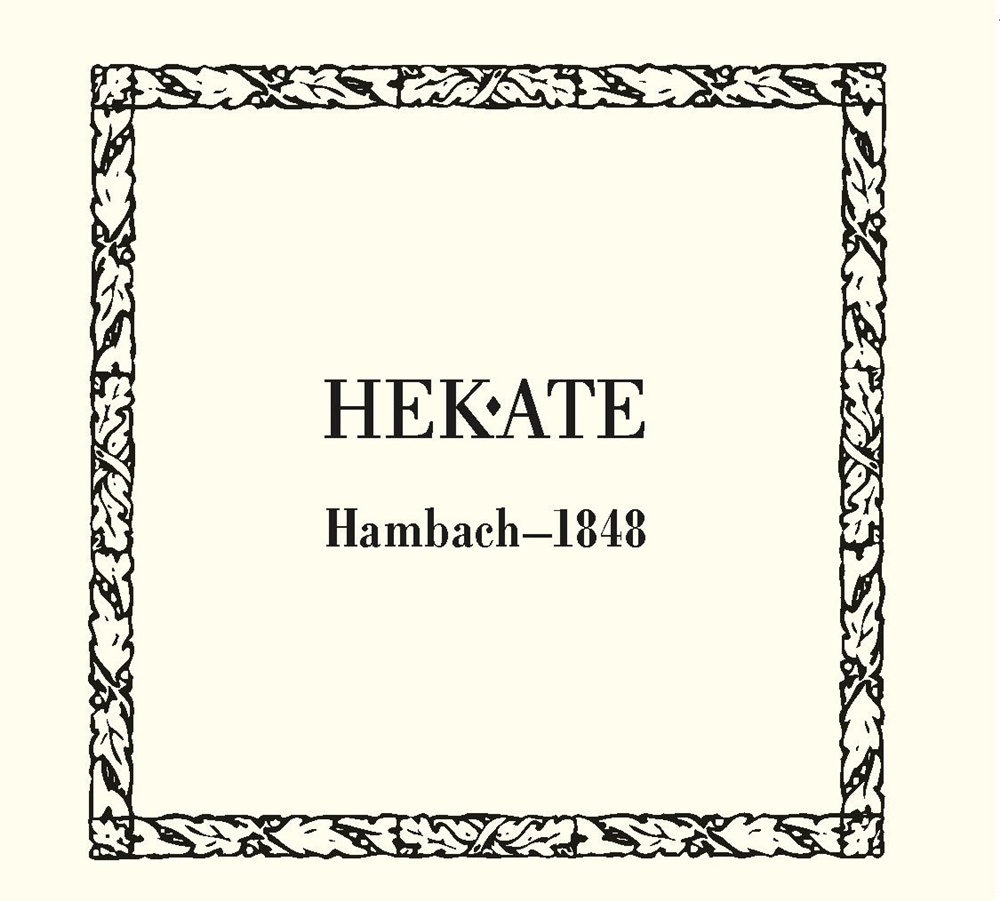 HEKATE - HAMBACH 1848 - CD image 1