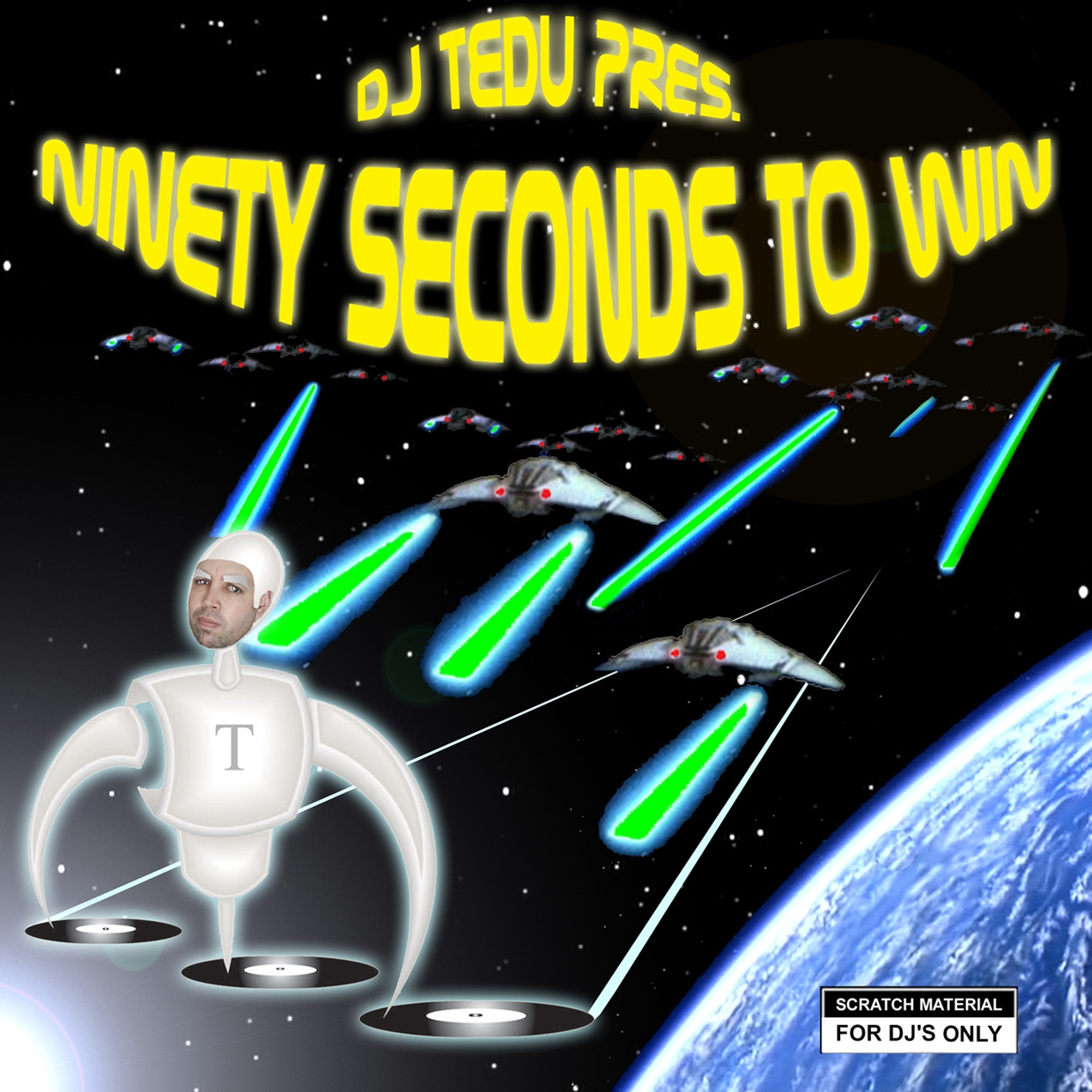 DJ TEDU - NINETY SECONDS TO WIN - Vinyl Record image 1
