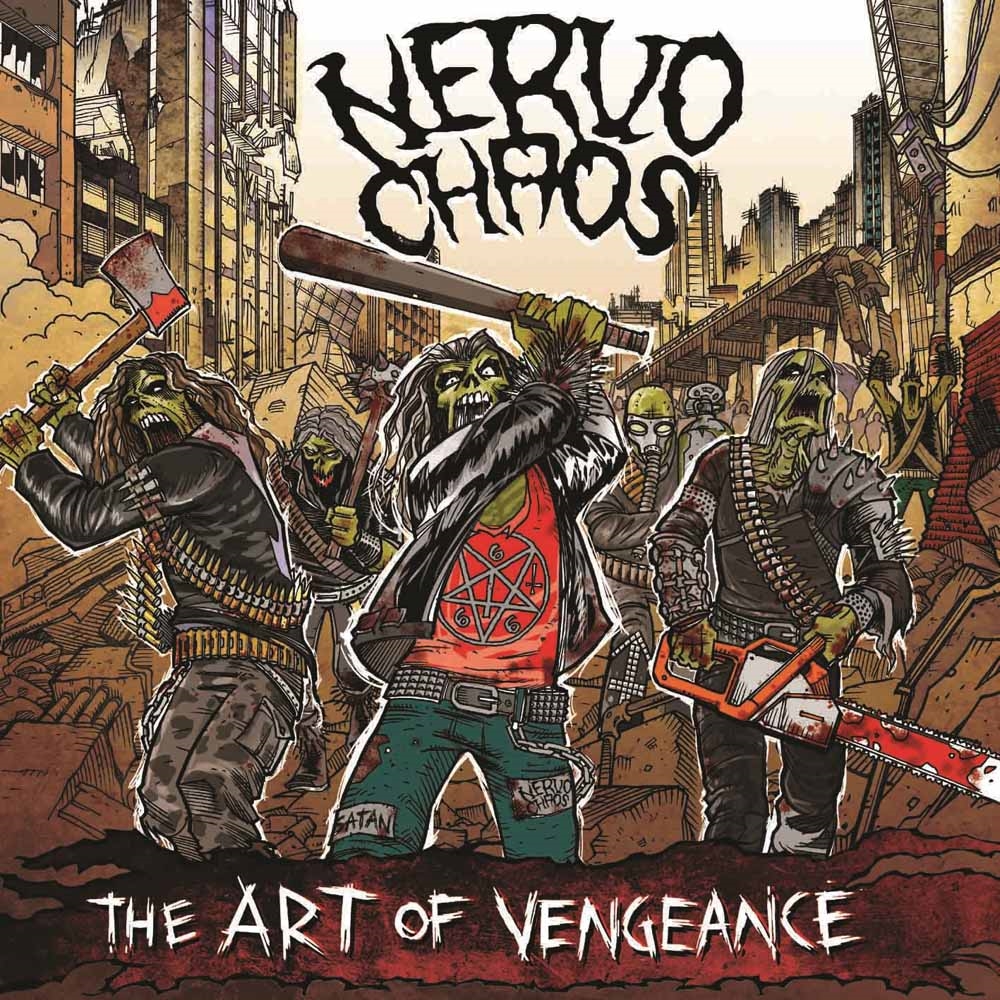 NERVOCHAOS - ART OF VENGEANCE (CD+DVD) - CD image 1
