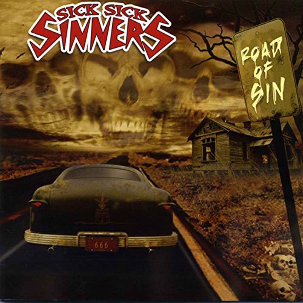 SICK SICK SINNERS - ROAD OF SIN - Vinyl Record image 1