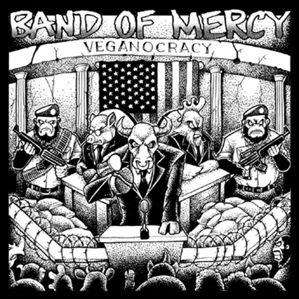 BAND OF MERCY - VEGANOCRACY - CD image 1