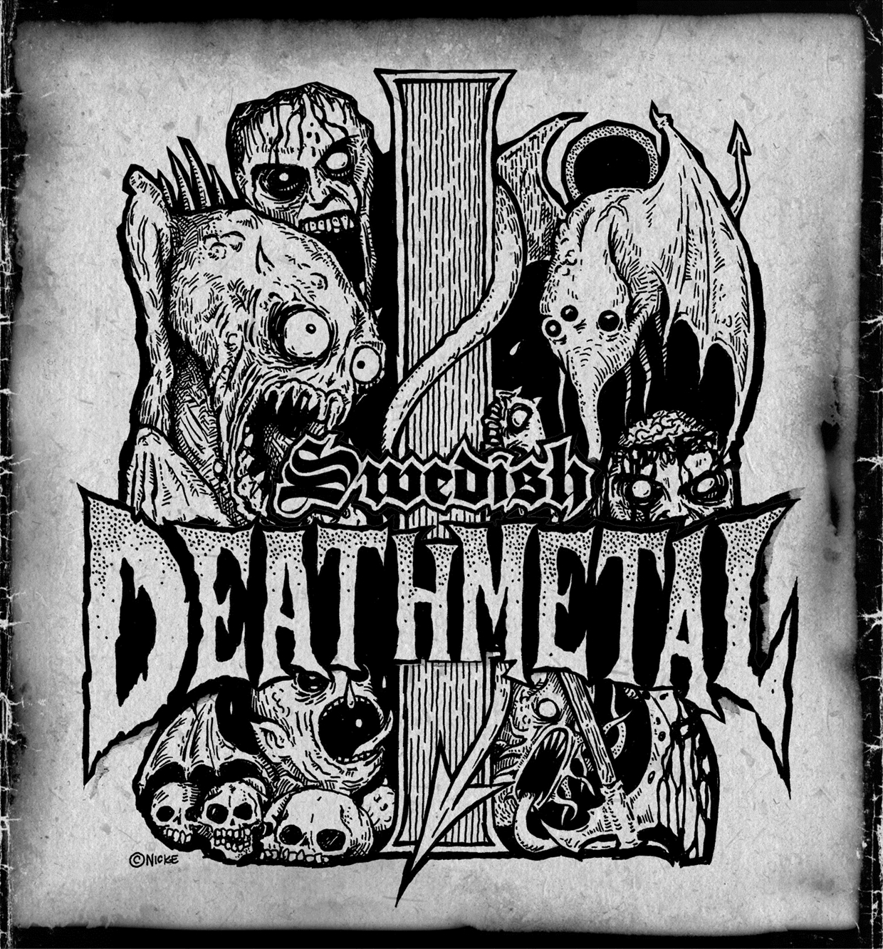 VARIOUS ARTISTS - SWEDISH DEATH METAL - 3CD image 1