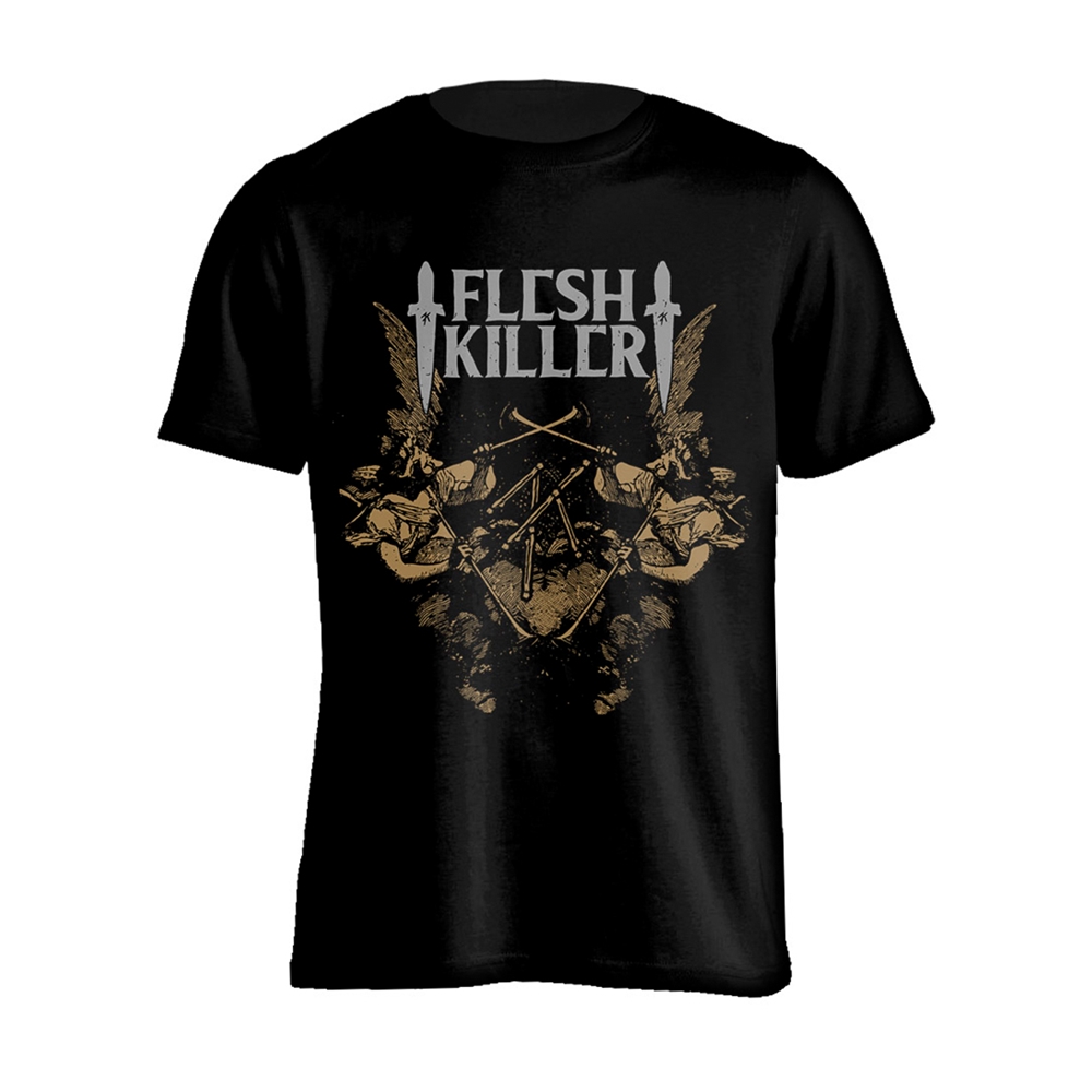 FLESHKILLER - BAND LOGO - tshirt - T Shirt - Size M image 1