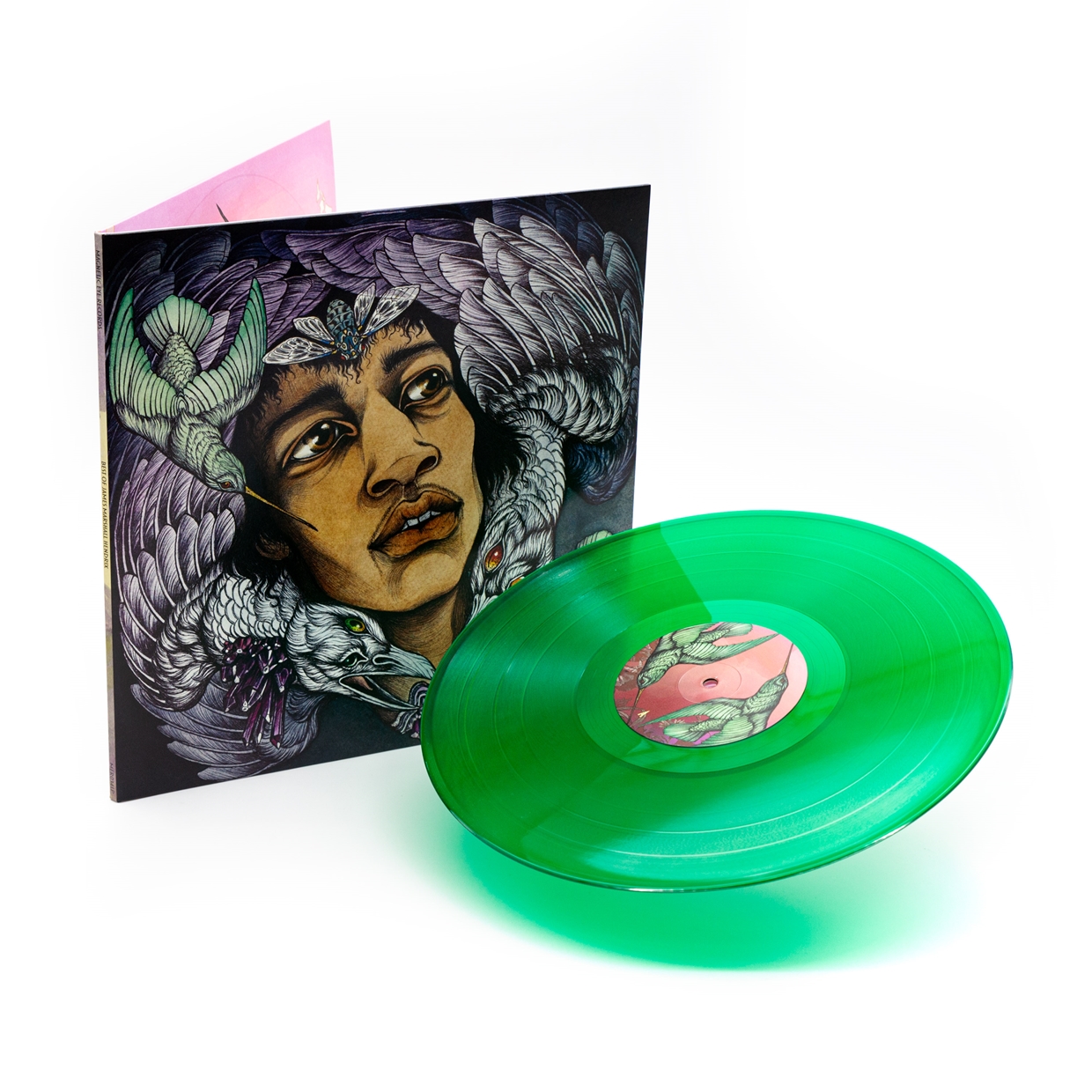 VARIOUS ARTISTS - BEST OF JAMES MARSHALL HENDRIX (GREEN VINYL) - Vinyl image 1