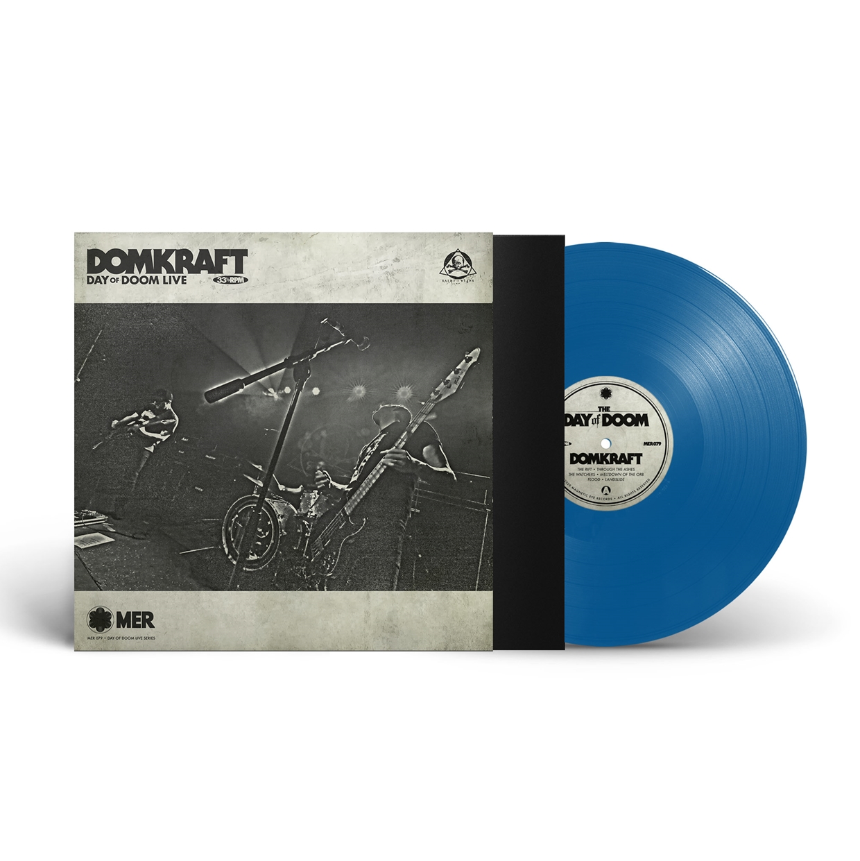 DOMKRAFT - DAY OF DOOM LIVE (OCEAN BLUE VINYL) - Vinyl Record image 1