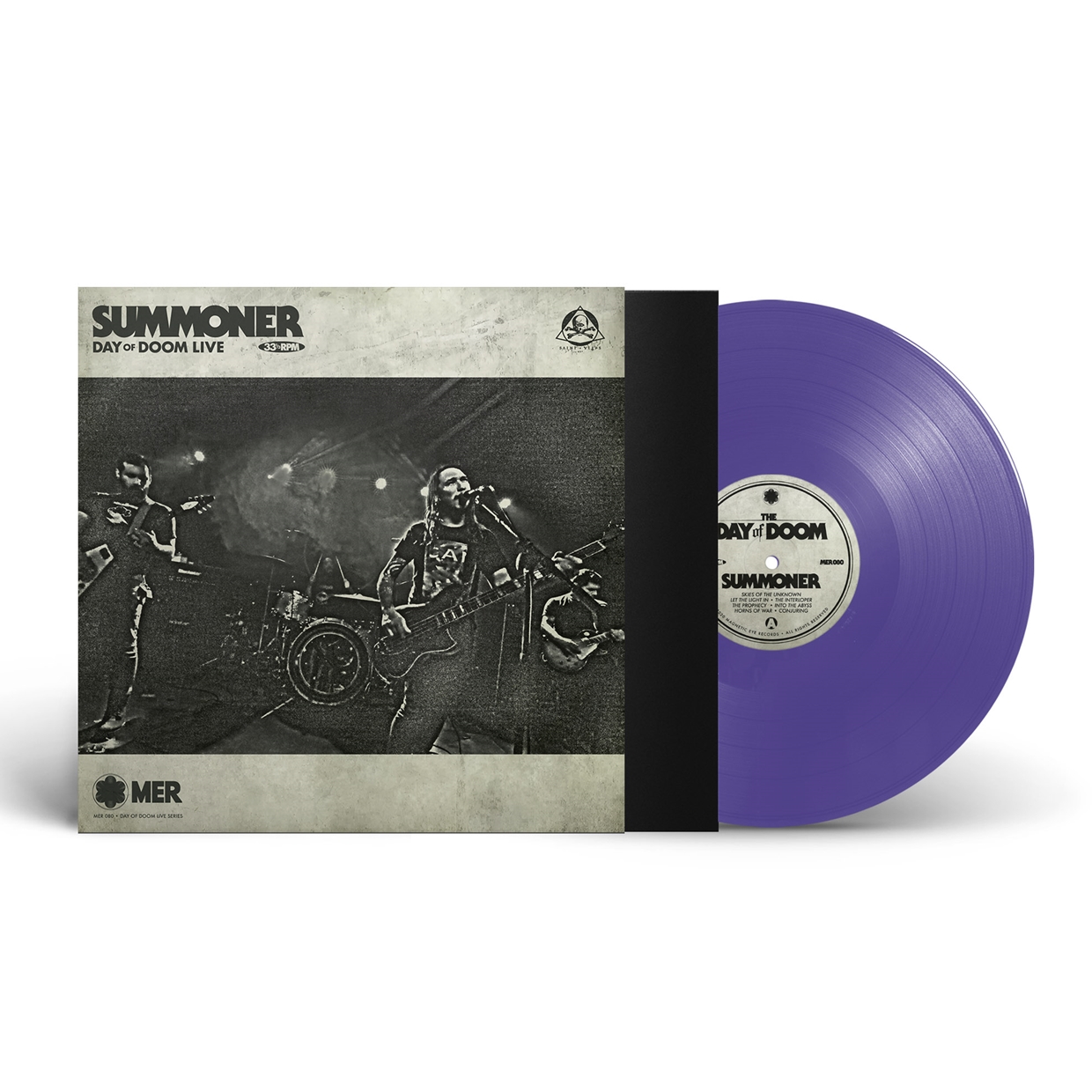 SUMMONER - DAY OF DOOM LIVE (PURPLE VINYL) - Vinyl Record image 1