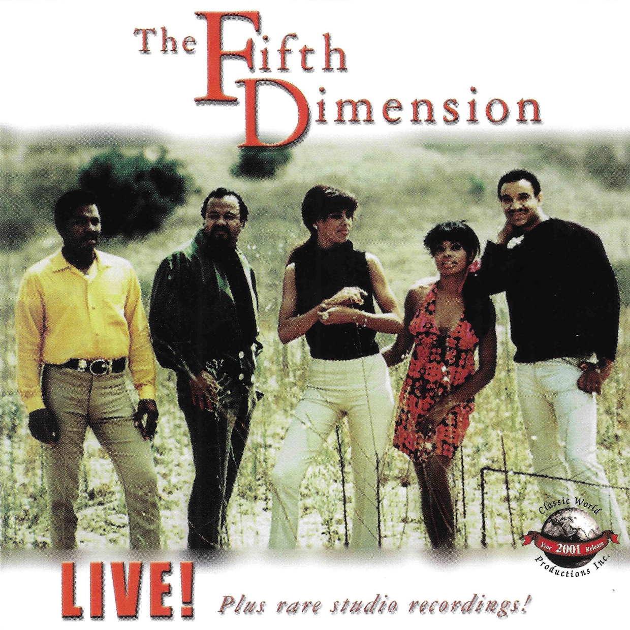 Fifth Dimension - Live! Plus Other Rare Studio Recordings - CD image 1