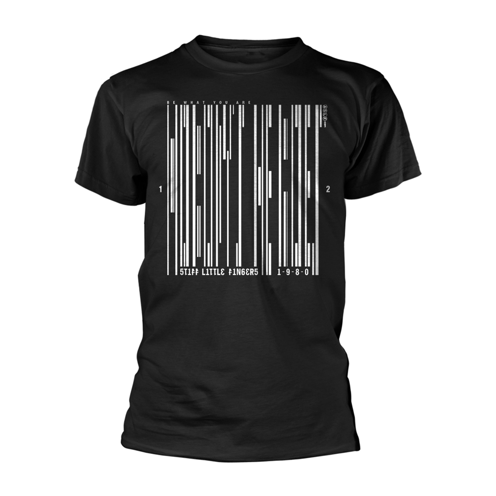 STIFF LITTLE FINGERS - BARCODE (BLACK) - tshirt - T Shirt - Size S image 1