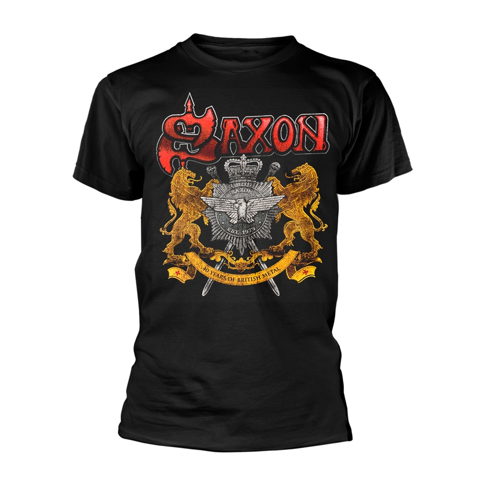 SAXON - 40 YEARS - tshirt - T Shirt - Size XL image 1
