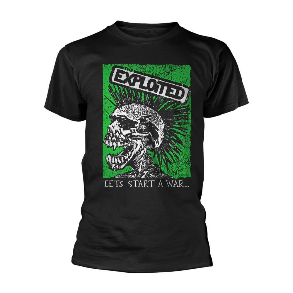 EXPLOITED - LET'S START A W - tshirt - T Shirt - Size M image 1