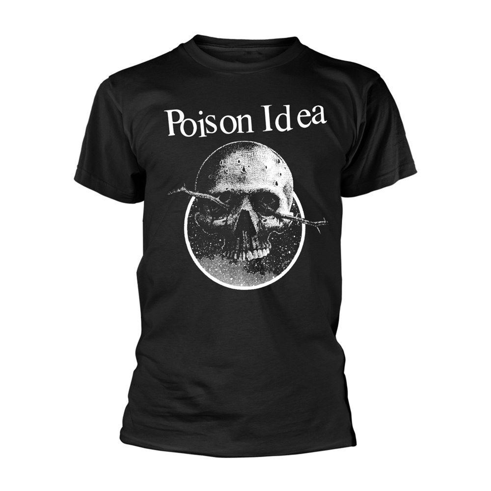 POISON IDEA - SKULL LOGO - tshirt - T Shirt - Size S image 1