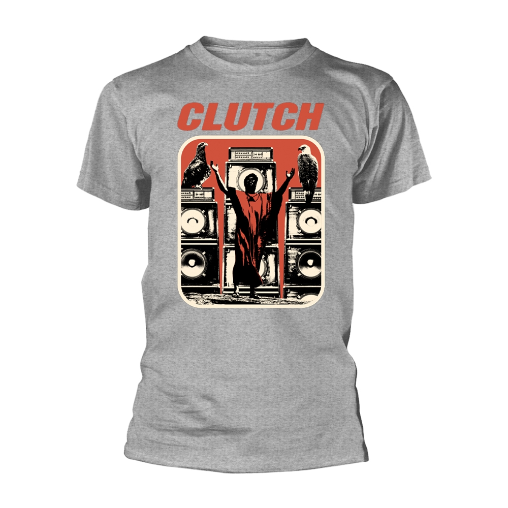CLUTCH - MESSIAH (GREY) - tshirt - T Shirt - Size S image 1