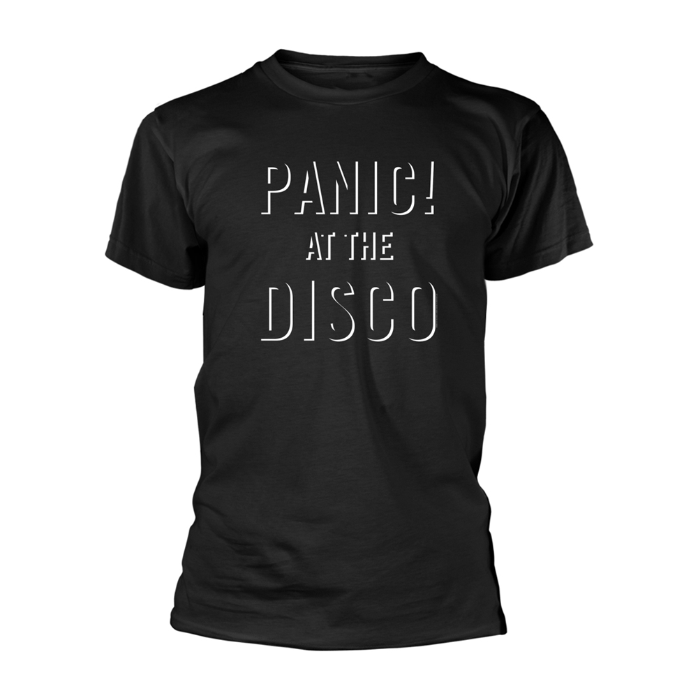 PANIC! AT THE DISCO - LOGO SHADOW - tshirt - T Shirt - Size M image 1