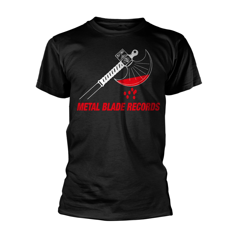METAL BLADE RECORDS - AXE LOGO - tshirt - T Shirt - Size S image 1