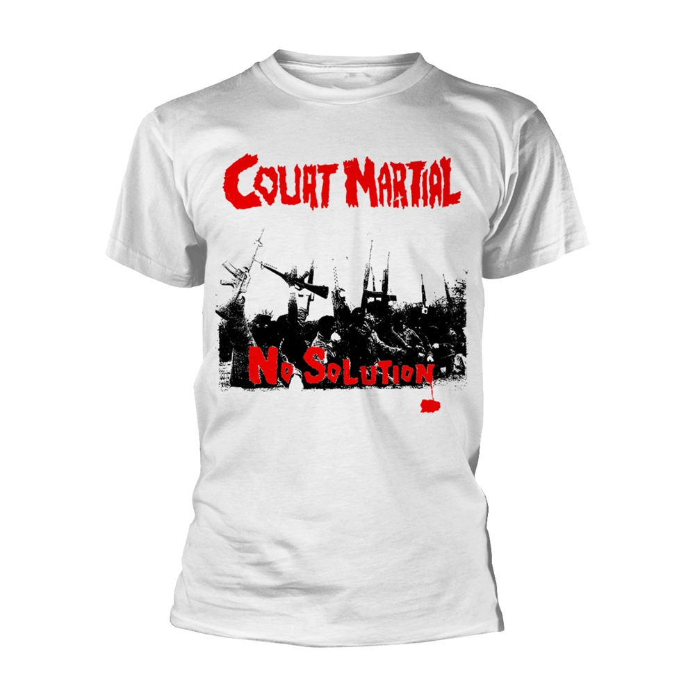 COURT MARTIAL - NO SOLUTION (WH - tshirt - T Shirt - Size M image 1