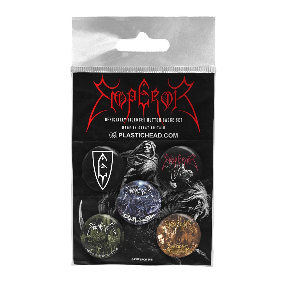 EMPEROR - BUTTON BADGE SET - BADGEP image 1