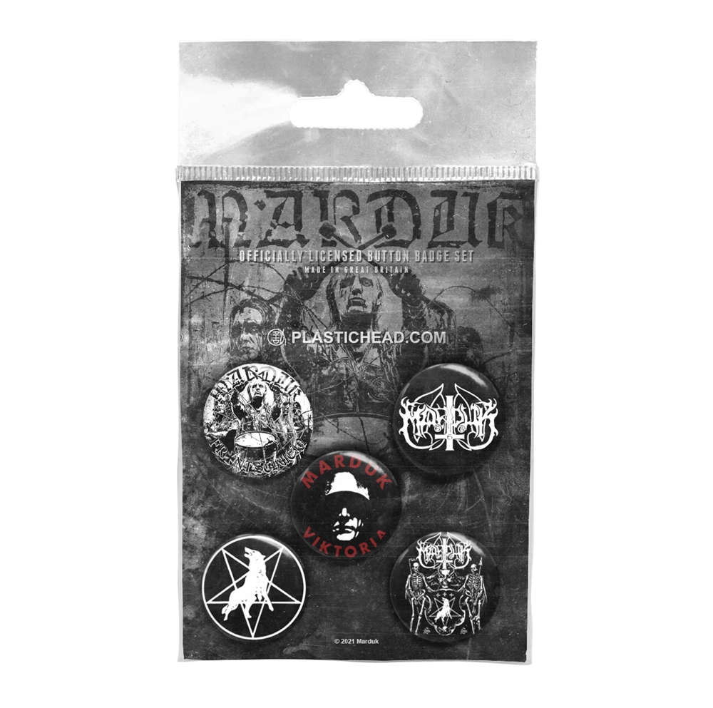 MARDUK - BUTTON BADGE SET - BADGEP image 1