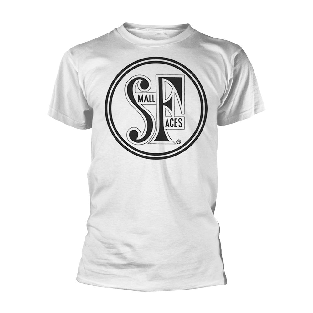SMALL FACES - LOGO (WHITE/BLA - tshirt - T Shirt - Size S image 1