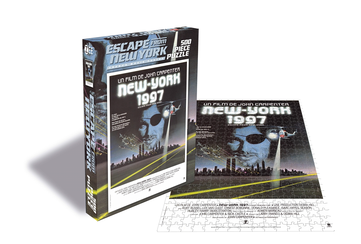 ESCAPE FROM NEW YORK - FRENCH MOVIE POSTER (500 PIECE JIGSAW PUZZLE) - image 1