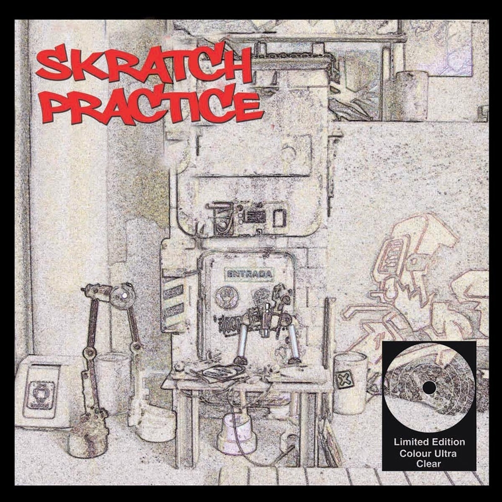 DJ T-KUT - SKRATCH PRACTICE - Vinyl Record (Clear Vinyl) image 1