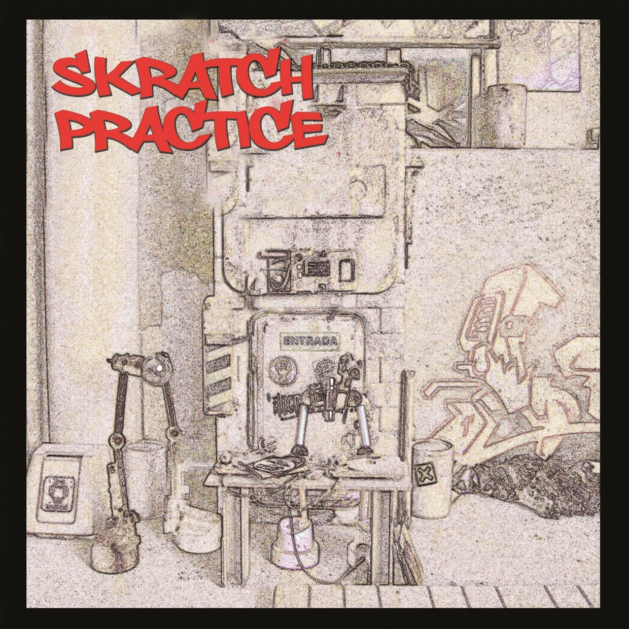 DJ T-Kut - SCRATCH PRACTICE (7") - Vinyl Record Vinyl image 1