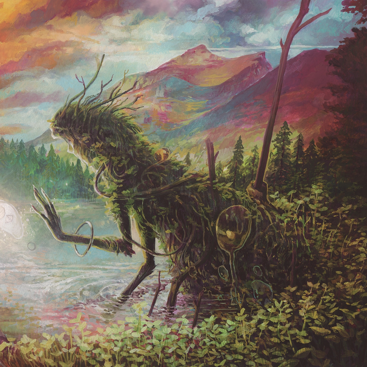 BRIGHT CURSE - TIME OF THE HEALER - Vinyl Record image 1