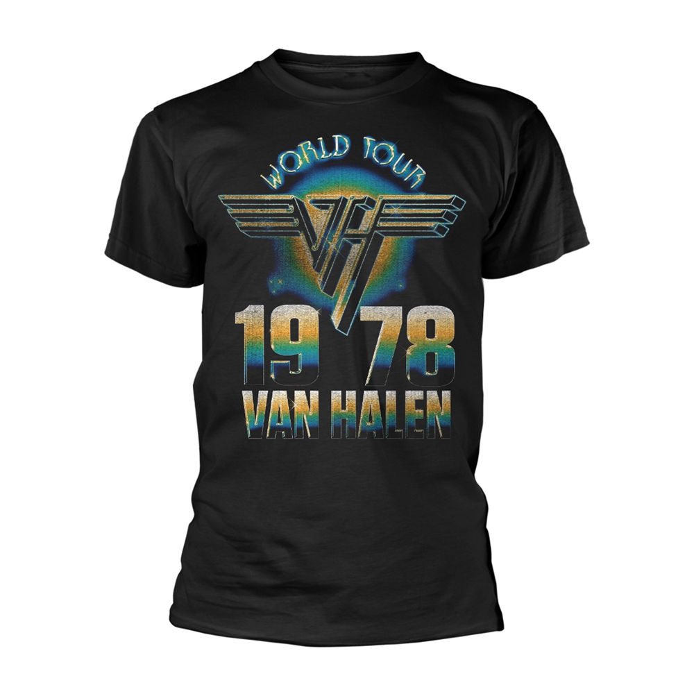 VAN HALEN - WORLD TOUR '78 - tshirt - T Shirt - Size XXXL image 1