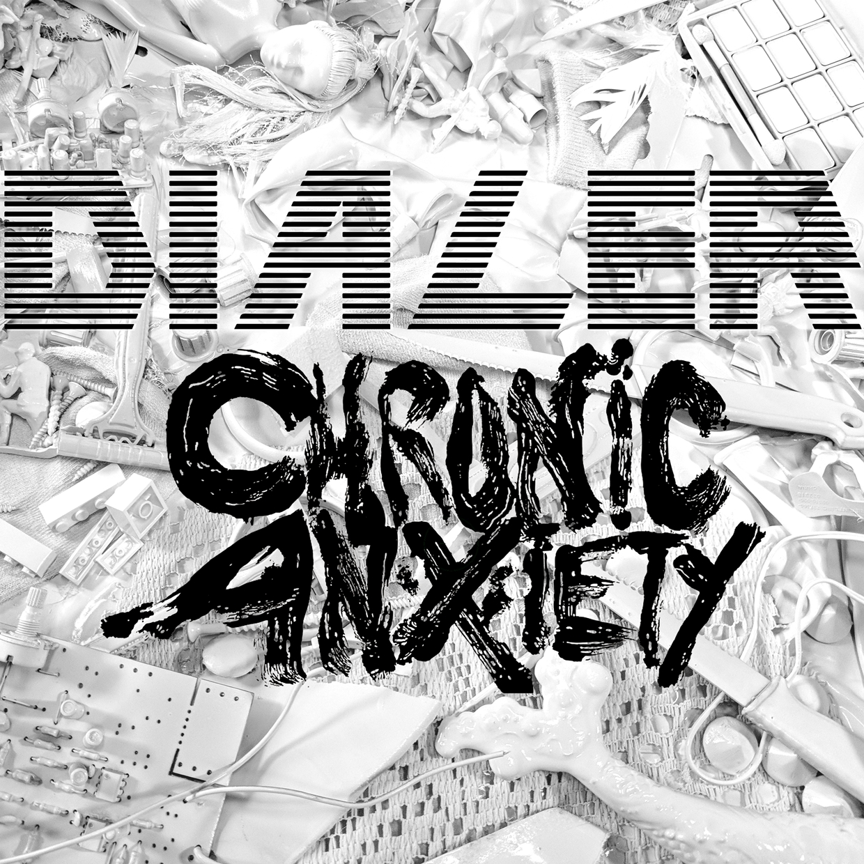 Dialer/Chronic Anxie - SPLIT 12 INCH - Vinyl Record Vinyl image 1