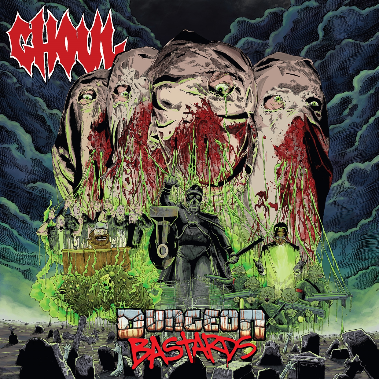 GHOUL - DUNGEON BASTARDS - Vinyl Record image 1