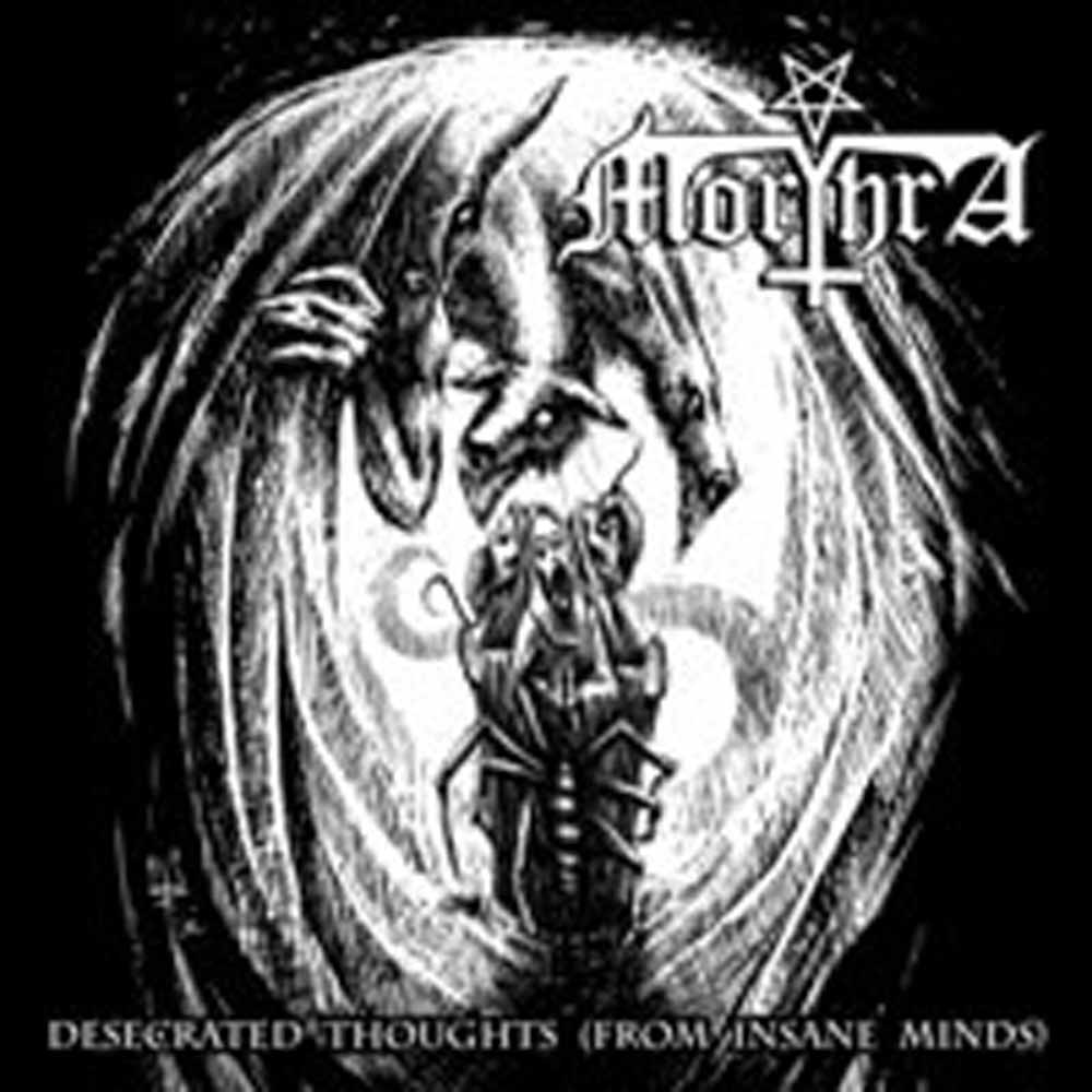 MORTHRA - DESECRATED THOUGHTS (FROM INSANE MINDS) - CD image 1