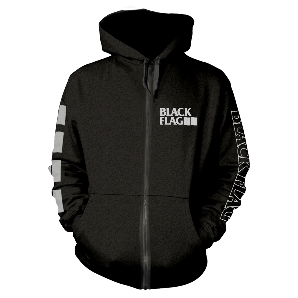 BLACK FLAG - LOGO - sweatshirts - HSWZ - Size M image 1