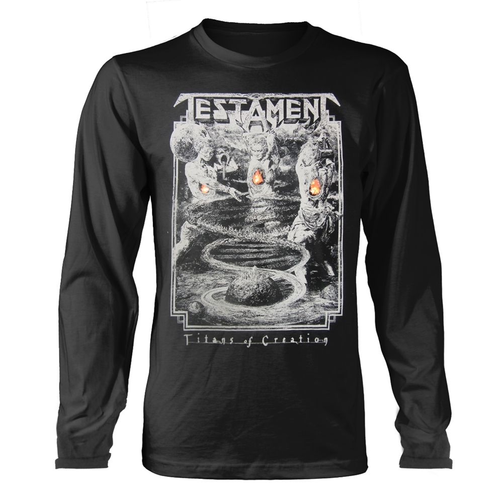 TESTAMENT - TITANS OF CREAT - Clothing - LS - Size S image 1