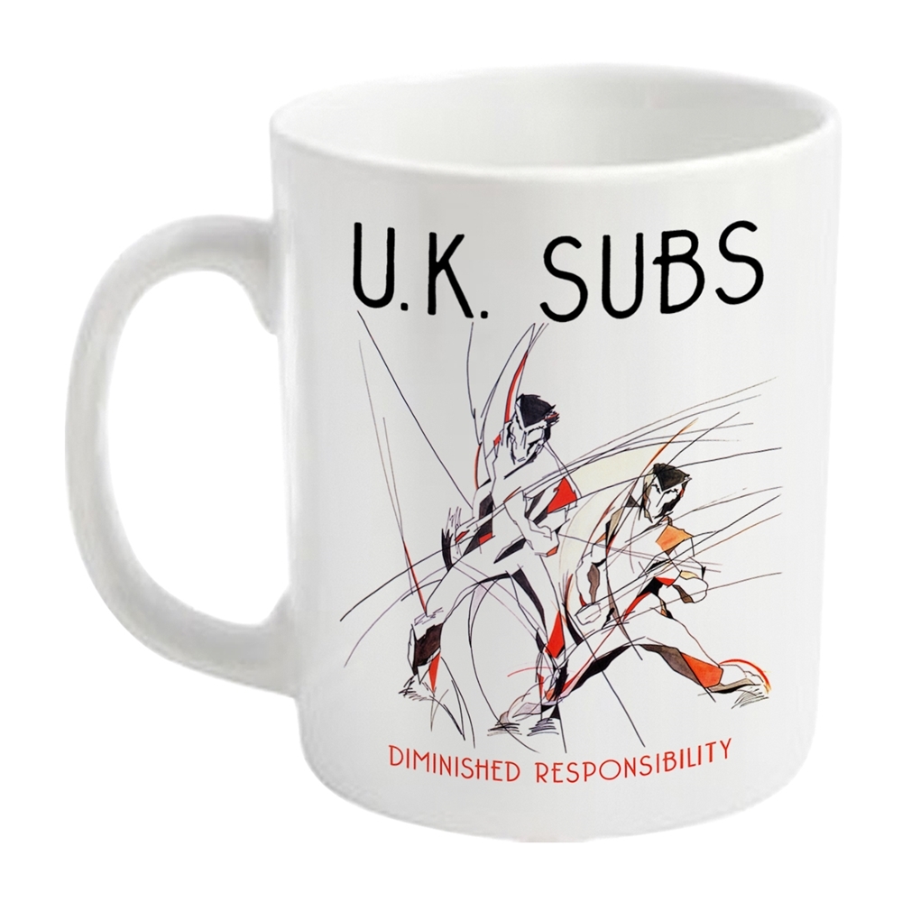 UK SUBS - DIMINISHED RESPONSIBILITY - MUG image 1