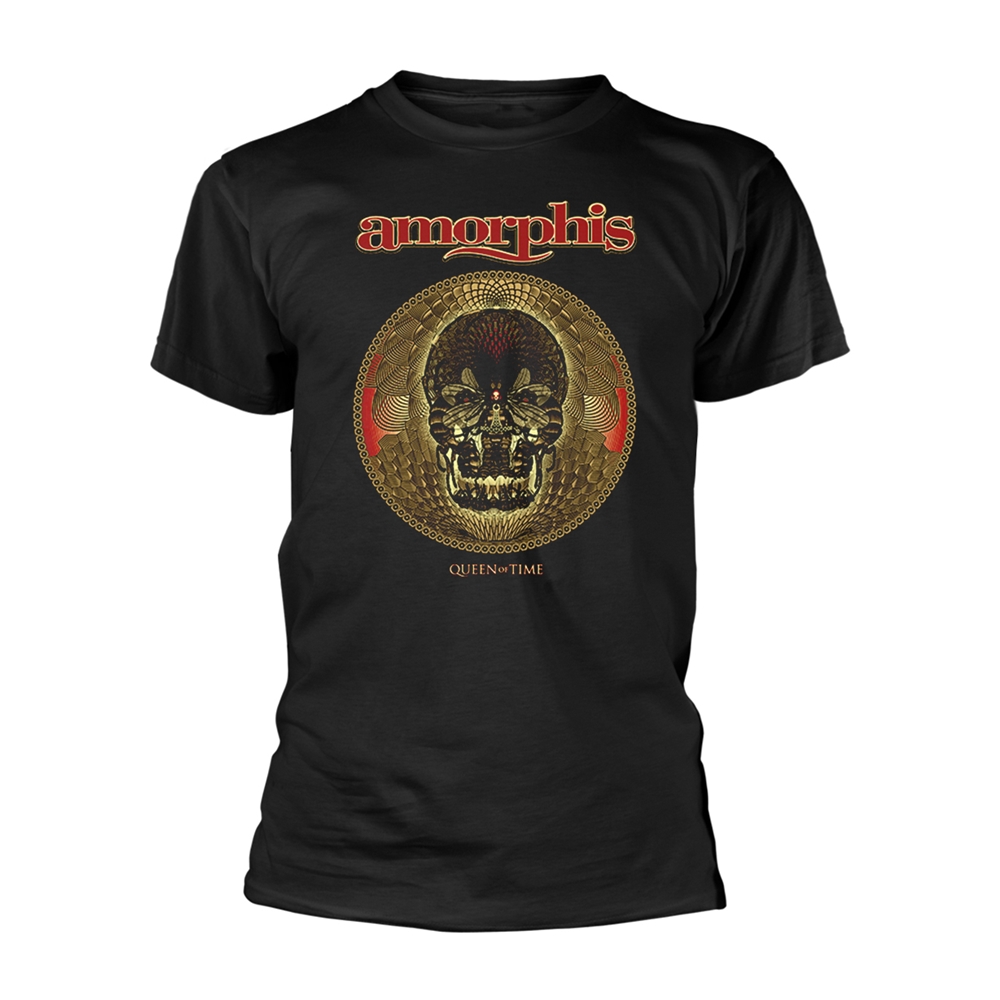 AMORPHIS QUEEN OF TIME T-Shirt Medium BLACK