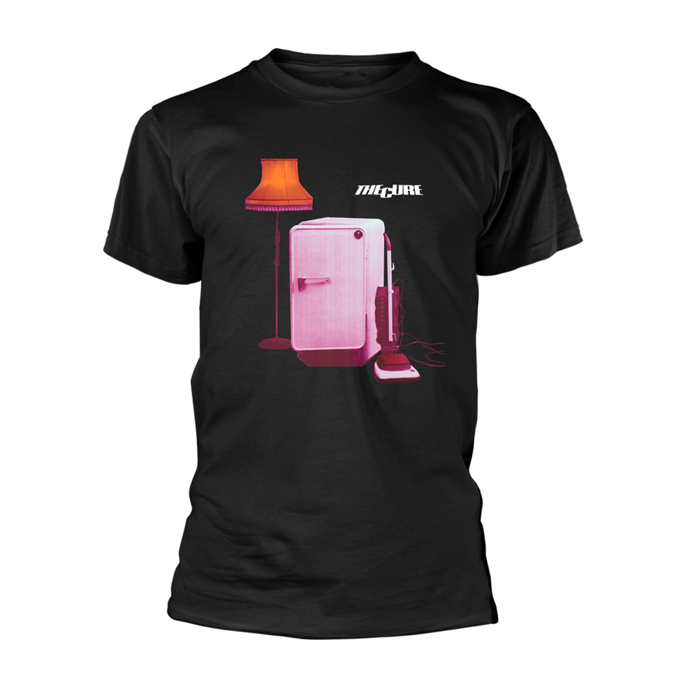CURE, THE THREE IMAGINARY BOYS T-Shirt XX-Large BLACK
