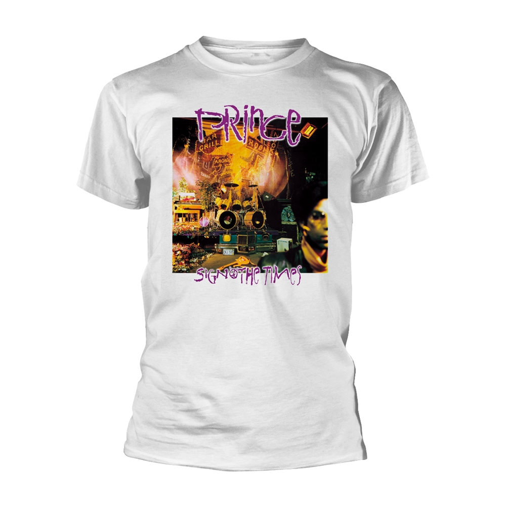 PRINCE SIGN O' THE TIMES T-Shirt XX-Large WHITE