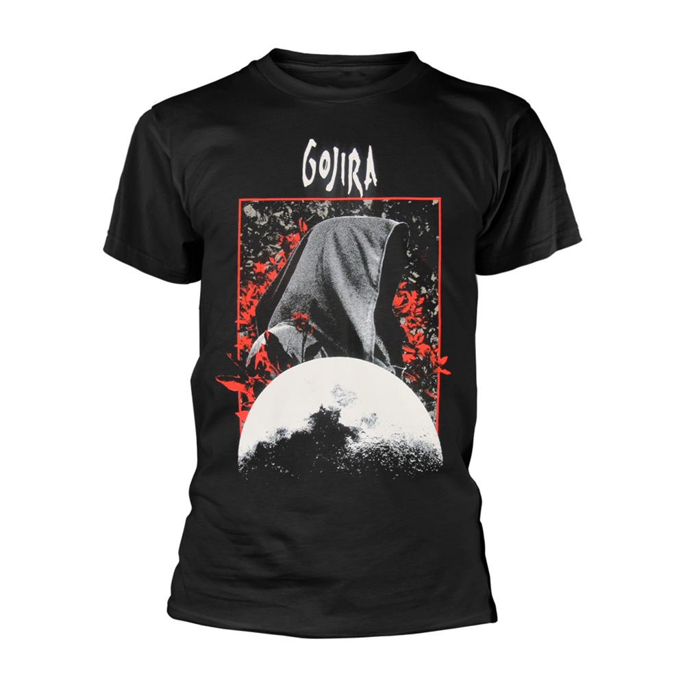 GOJIRA GRIM MOON (ORGANIC) T-Shirt Small BLACK