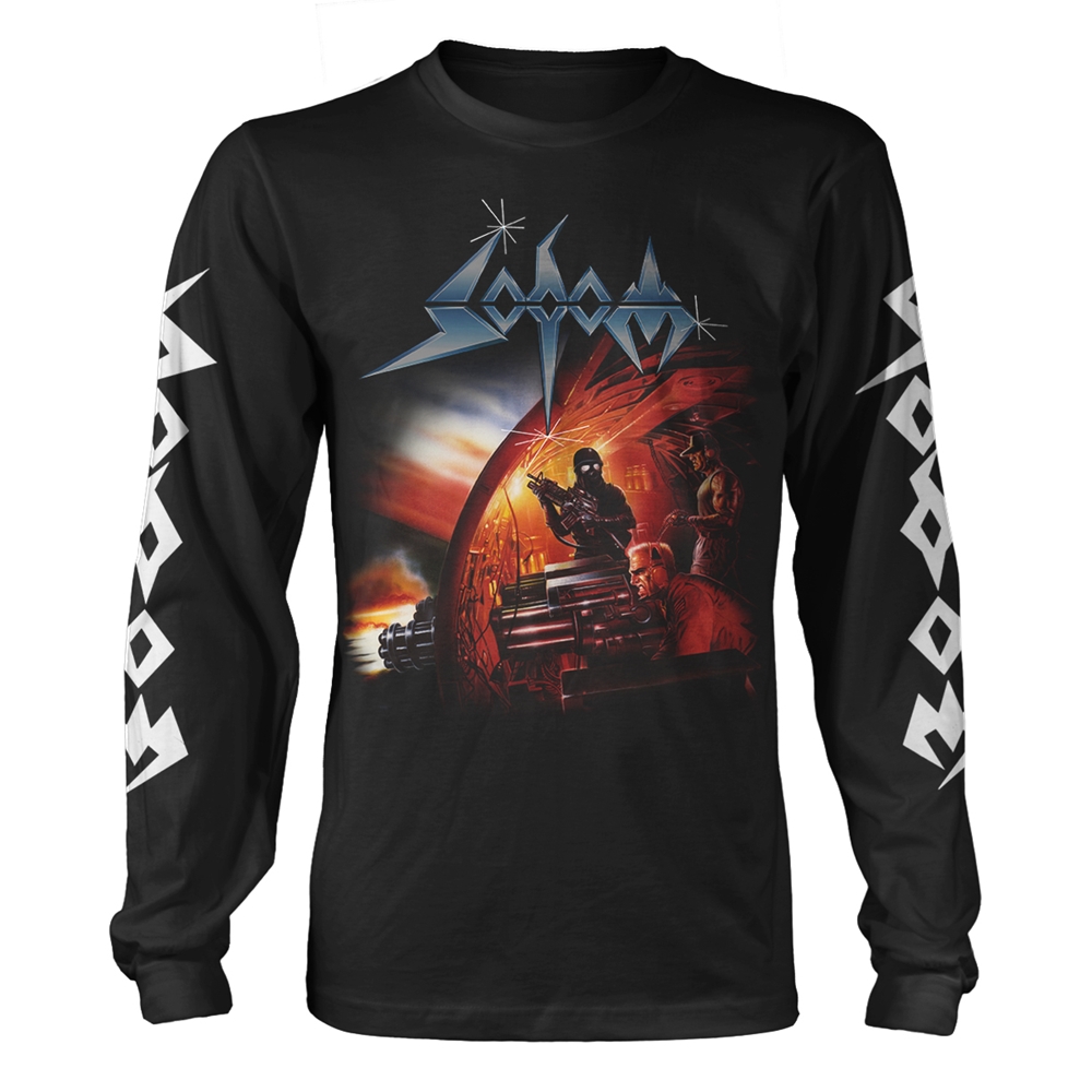 SODOM AGENT ORANGE Long Sleeve Shirt Small BLACK (FOTL)