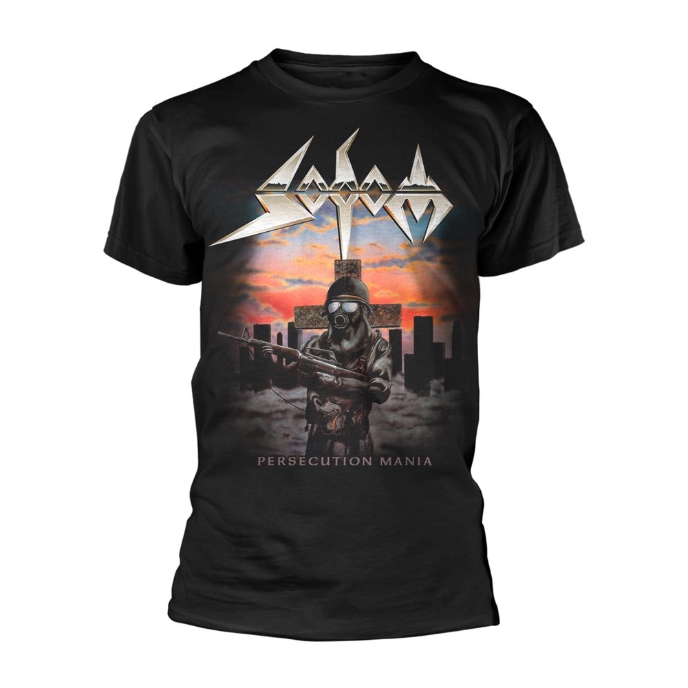 SODOM PERSECUTION MANIA T-Shirt Large BLACK