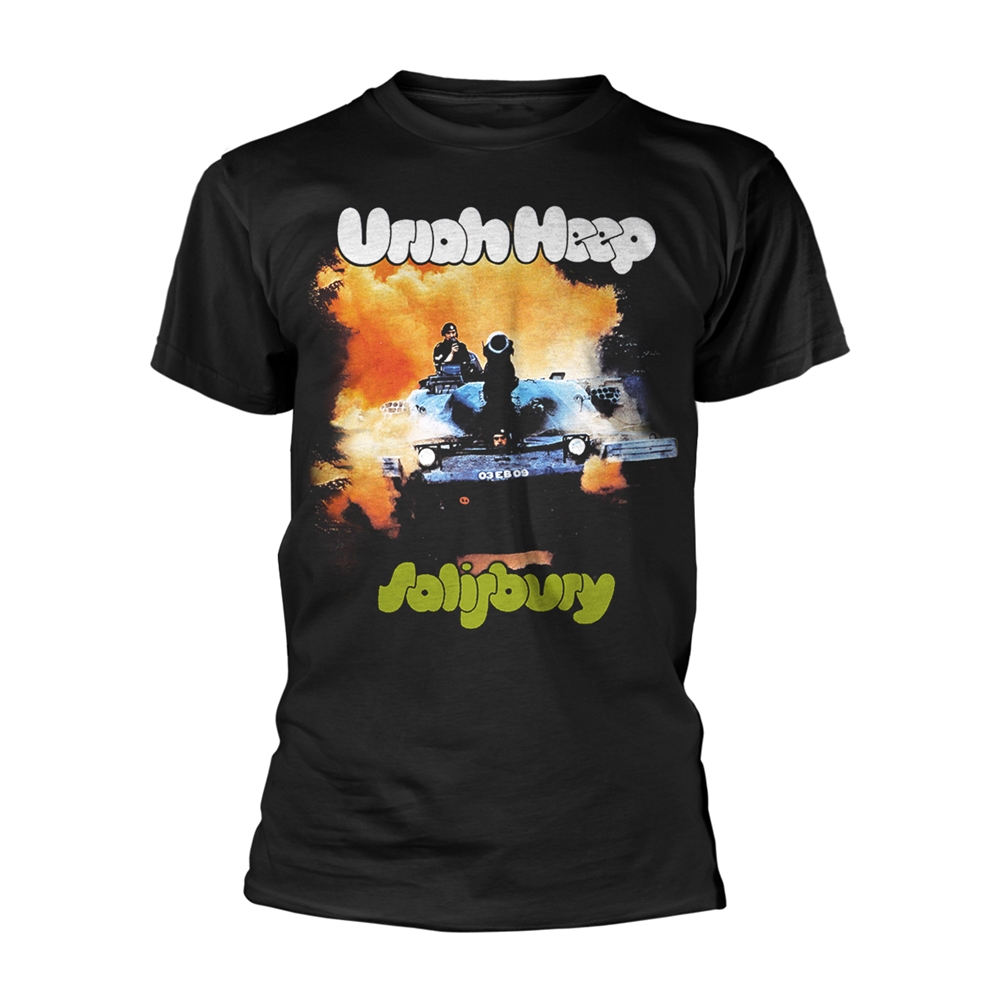 URIAH HEEP SALISBURY T-Shirt Medium BLACK