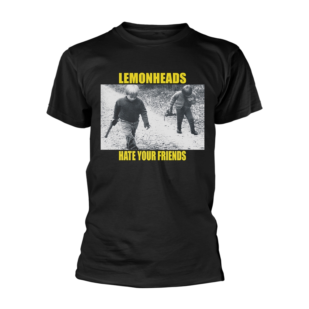LEMONHEADS, THE HATE YOUR FRIENDS T-Shirt Small BLACK