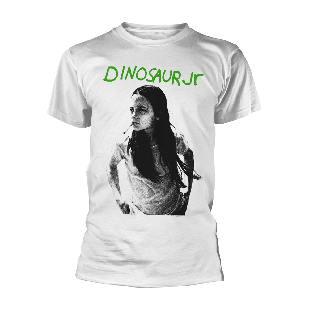 DINOSAUR JR GREEN MIND T-Shirt Large WHITE