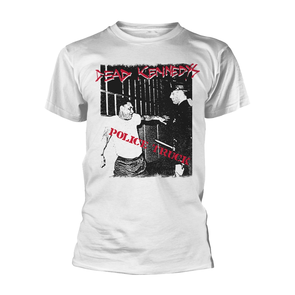 DEAD KENNEDYS POLICE TRUCK (WHITE) T-Shirt XX-Large WHITE