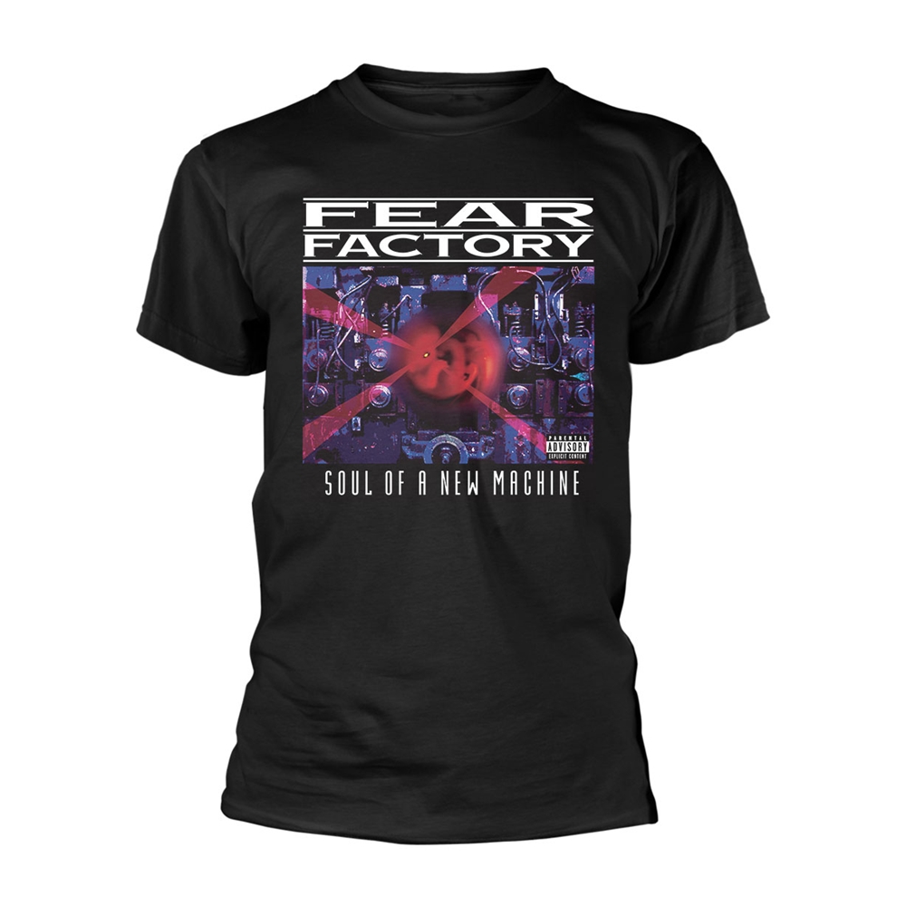 FEAR FACTORY SOUL OF A NEW MACHINE T-Shirt Small BLACK