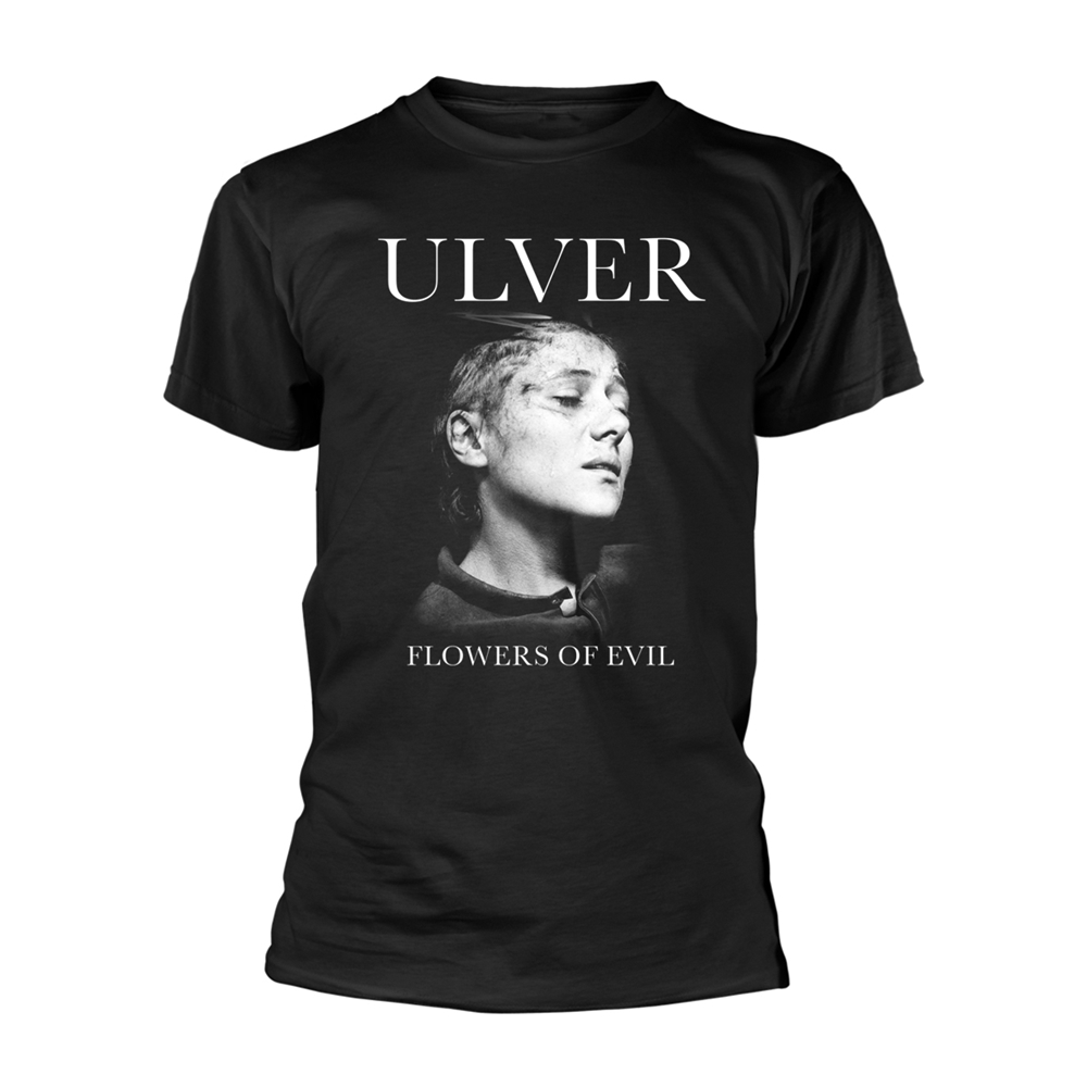 ULVER FLOWERS OF EVIL T-Shirt Small BLACK