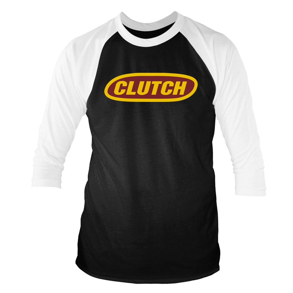 Longsleeve Clutch Classic Logo (Black/Whte) Official Tee T-Shirt Mens