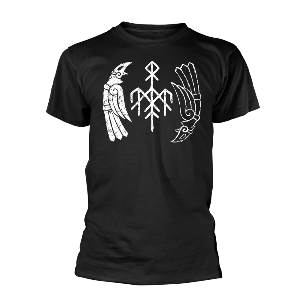WARDRUNA KVITRAVN (ORGANIC) T-Shirt Medium BLACK
