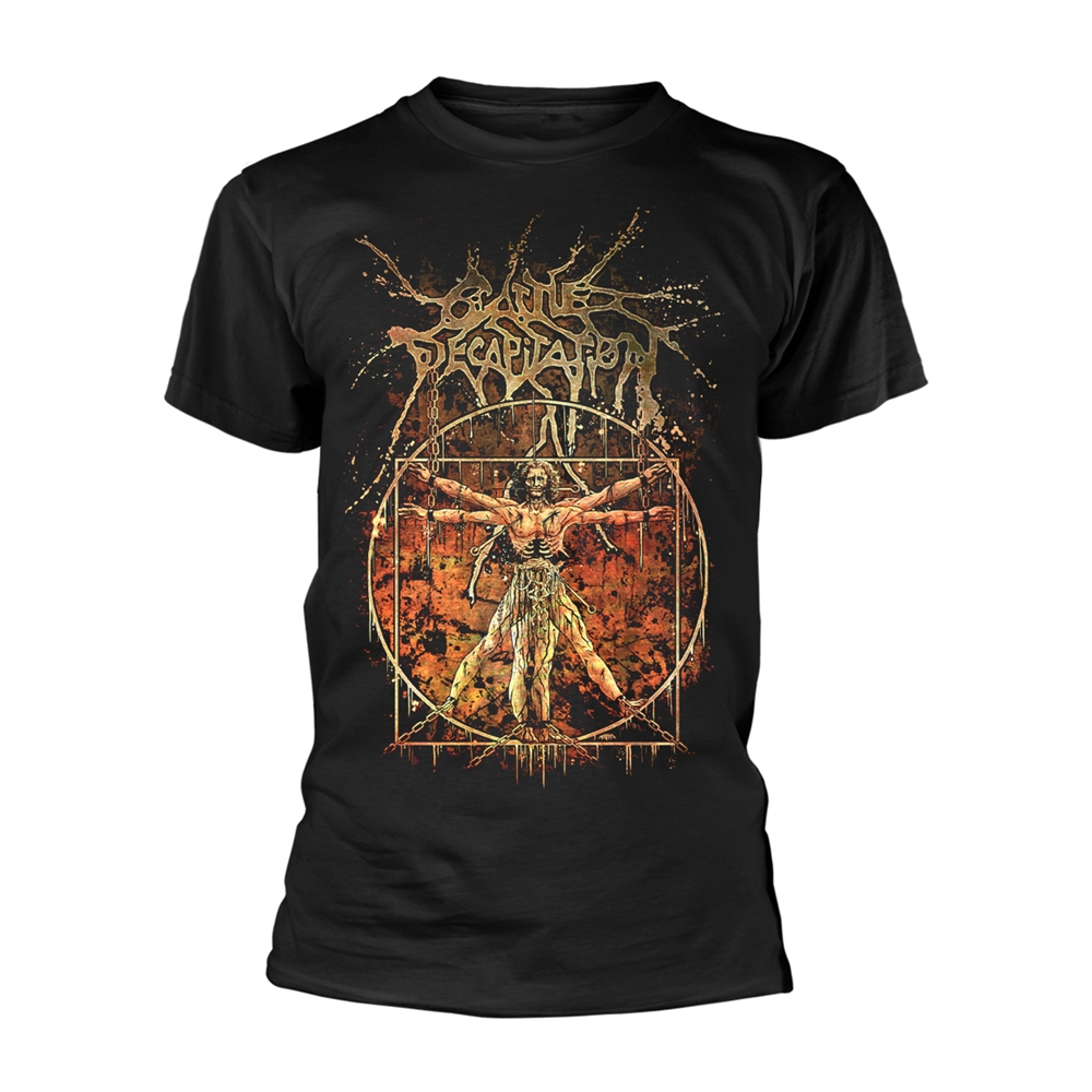 CATTLE DECAPITATION VITRUVIAN T-Shirt Medium BLACK