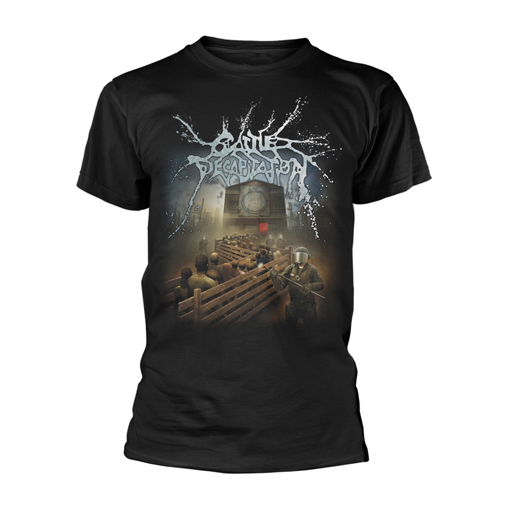 CATTLE DECAPITATION THE HARVEST FLOOR T-Shirt Medium BLACK